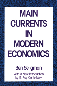 Imagen de portada: Main Currents in Modern Economics 1st edition 9781138527416
