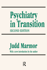 Cover image: Psychiatry in Transition 2nd edition 9781560007364