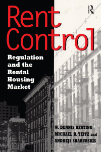 表紙画像: Rent Control in North America and Four European Countries 1st edition 9781138531819