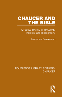 Cover image: Chaucer and the Bible 1st edition 9781032808321