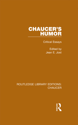 Imagen de portada: Chaucer's Humor 1st edition 9780367357320