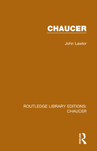 Cover image: Chaucer 1st edition 9780367357375