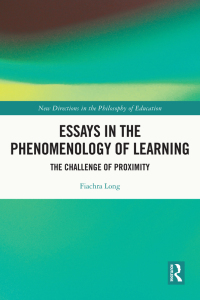 Imagen de portada: Essays in the Phenomenology of Learning 1st edition 9781032245751