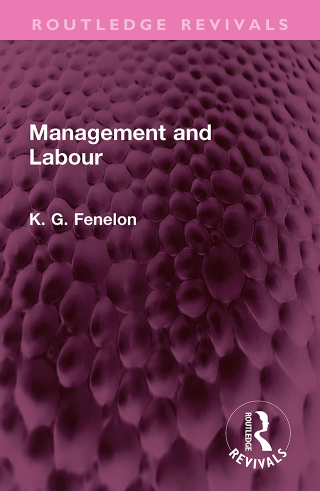 Immagine di copertina: Management and Labour 1st edition 9781032347943