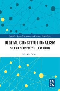 صورة الغلاف: Digital Constitutionalism 1st edition 9781032189055