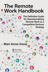 Imagen de portada: The Remote Work Handbook 1st edition 9781032153056