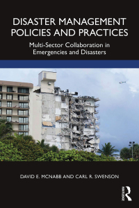 Imagen de portada: Disaster Management Policies and Practices 1st edition 9781032315607