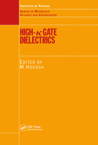 Cover image: High k Gate Dielectrics 1st edition 9780367454449