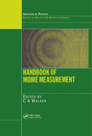 表紙画像: Handbook of Moire Measurement 1st edition 9780750305228