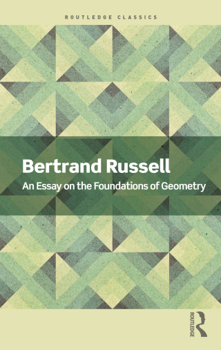 صورة الغلاف: An Essay on the Foundations of Geometry 1st edition 9781032312644