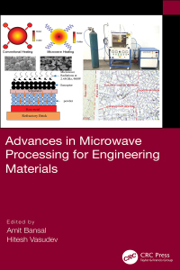 Cover image: Advances in Microwave Processing for Engineering Materials 1st edition 9781032164816