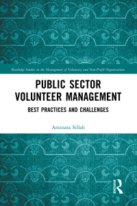 Imagen de portada: Public Sector Volunteer Management 1st edition 9780367567194