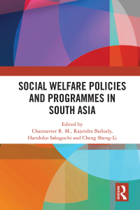 Imagen de portada: Social Welfare Policies and Programmes in South Asia 1st edition 9780367443535