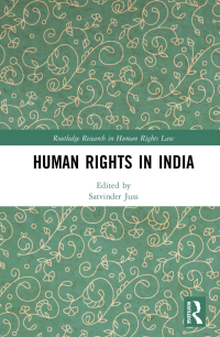 Cover image: Human Rights in India 1st edition 9780367178598