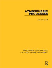 Cover image: Atmospheric Processes 1st edition 9780367362157