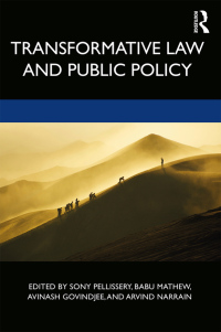 表紙画像: Transformative Law and Public Policy 1st edition 9780367111397