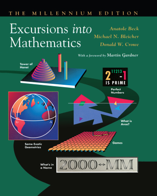 Cover image: Excursions into Mathematics 1st edition 9781568811154