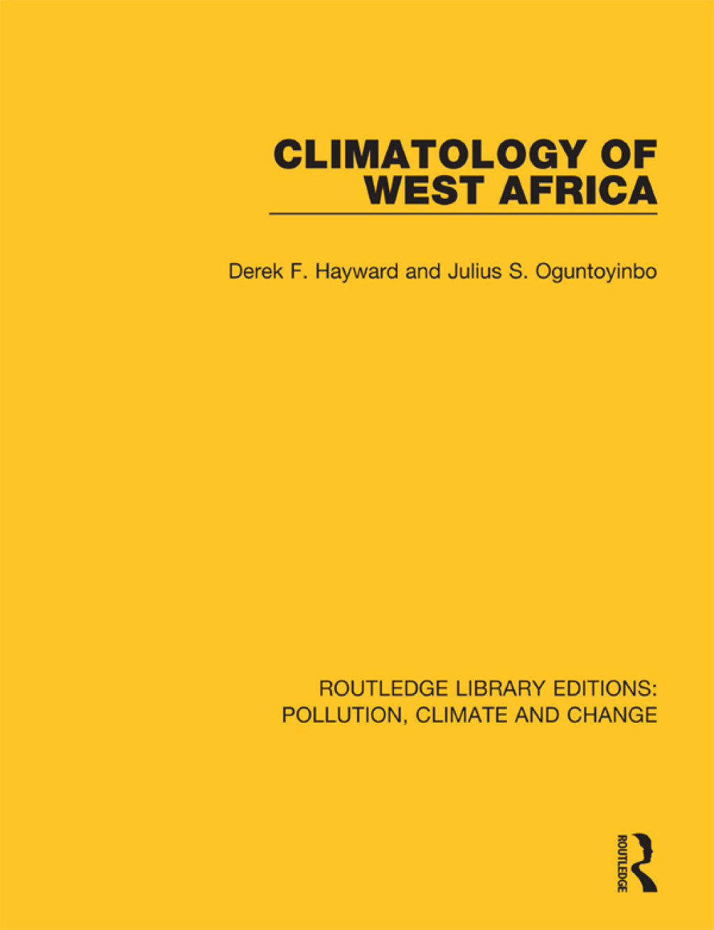 Climatology of West Africa 1st Edition