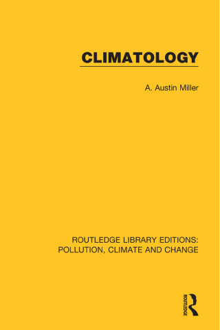 Titelbild: Climatology 1st edition 9780367362829