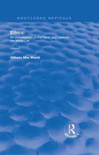 Imagen de portada: Ethics 1st edition 9780367248895
