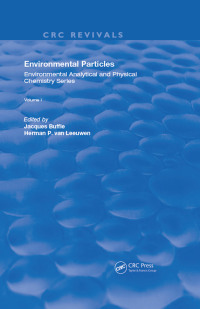 Imagen de portada: Environmental Particles 1st edition 9780367251277