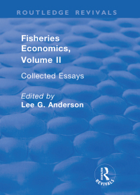 Cover image: Fisheries Economics, Volume II 1st edition 9780367255763