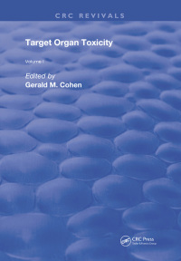 Cover image: Target Organ Toxicity 1st edition 9780367256456