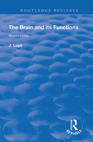 Imagen de portada: The Brain and its Functions 1st edition 9780367259785