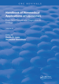 صورة الغلاف: Handbook of Nonmedical Applications of Liposomes 1st edition 9780367261047