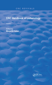 Titelbild: Handbook of Lichenology 1st edition 9780367261658