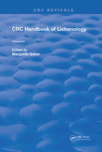 Imagen de portada: Handbook of Lichenology 1st edition 9780367261795