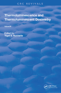 Imagen de portada: Thermoluminescence and Thermoluminescent Dosimetry 1st edition 9780367262662