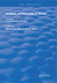 Titelbild: Anal Of Pest In Water Anal Nitrogen Cont Pest 1st edition 9780367263423