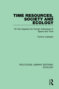Omslagafbeelding: Time Resources, Society and Ecology 1st edition 9780367349691