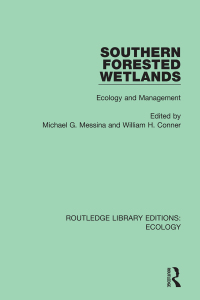 Cover image: Southern Forested Wetlands 1st edition 9780367359225