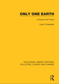 Cover image: Only One Earth 1st edition 9780367365318