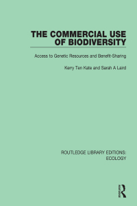 Cover image: The Commercial Use of Biodiversity 1st edition 9780367357542