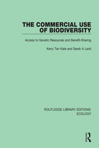 Omslagafbeelding: The Commercial Use of Biodiversity 1st edition 9780367357542