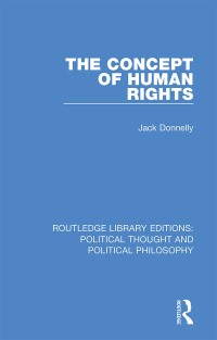 Cover image: The Concept of Human Rights 1st edition 9780367231194