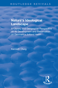 Cover image: Nature's Ideological Landscape 1st edition 9780367369729