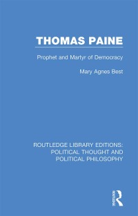 Cover image: Thomas Paine 1st edition 9781032807591