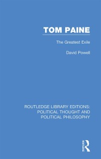 Cover image: Tom Paine 1st edition 9780367271343