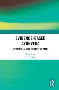 Cover image: Evidence-based Ayurveda 1st edition 9781032176871