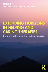 Cover image: Extending Horizons in Helping and Caring Therapies 1st edition 9781138387461