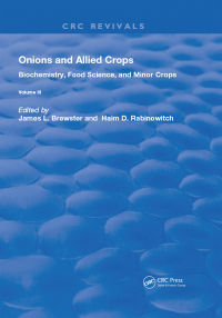 Cover image: Onions and Allied Crops 1st edition 9780367403768