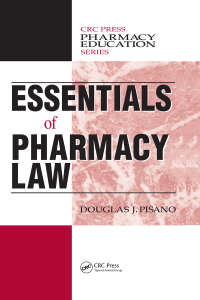 Imagen de portada: Essentials of Pharmacy Law 1st edition 9781138457331