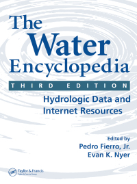 Cover image: The Water Encyclopedia 3rd edition 9781566706452