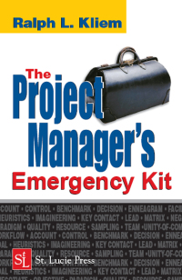 Cover image: The Project Manager's Emergency Kit 1st edition 9780367454784
