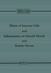 Cover image: The Effects of Immune Cells and Inflammation On Smooth Muscle and Enteric Nerves 1st edition 9780849301742