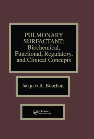 Imagen de portada: Pulmonary Surfactant 1st edition 9780849369247